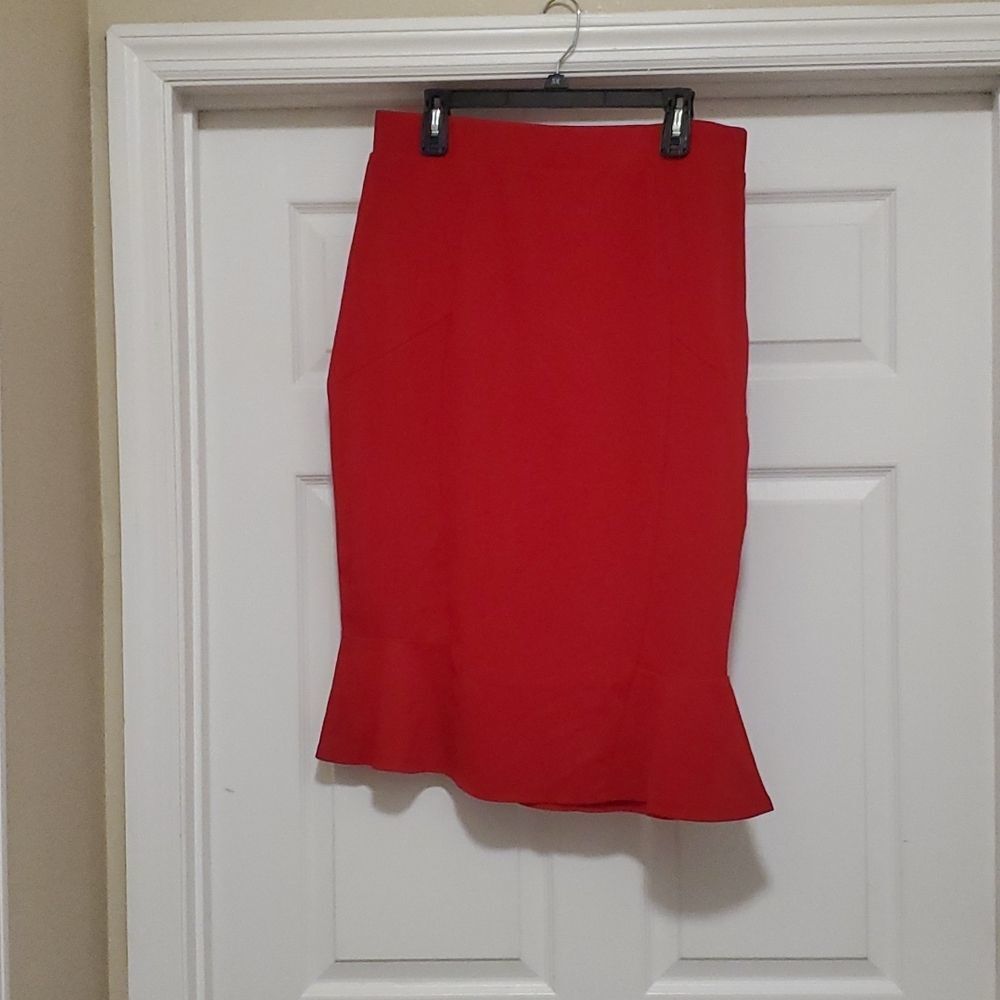 Olivia  Blue Red Skirt